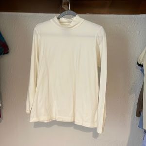 Stretchy Layering Mock Neck